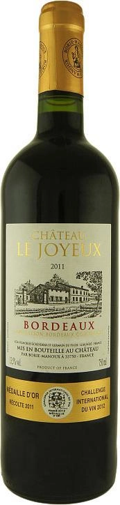 Вино  Chateau Le Joyeux  2016  750 мл