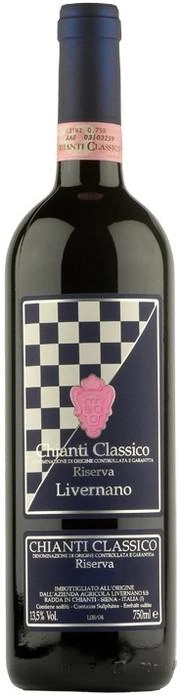 Вино Livernano  Chianti Classico Riserva DOCG Ливернано Кьянти Классико Ризерва 2013 750 мл