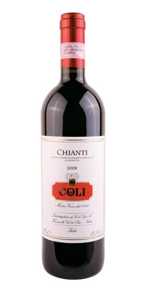 Вино Coli Chianti DOCG Коли Кьянти 2018 750 мл