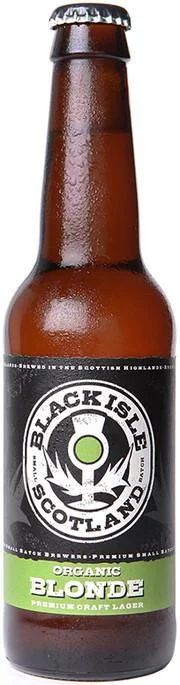 Пиво Black Isle  Blonde   Блак Айл  Блонд стекло  330 мл