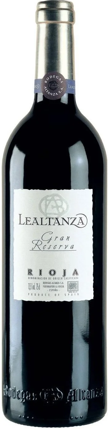 Вино Bodegas Altanza Lealtanza Gran Reserva Rioja DOC Бодегас Альтанса Леальтанса Гран Ресерва 2008 750 мл