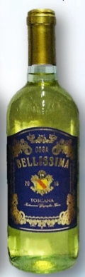 Вино  Cosa Bellissima  Bianco  Коса Беллисима Бьянко   750 мл