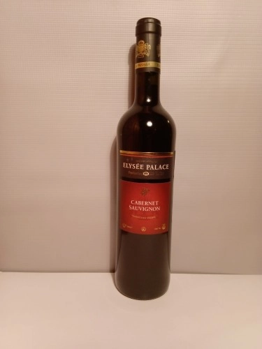 Вино   Elysee Palace Cabernet Sauvignon  Элизи Палас  Каберне Совиньон  кошерное красное сухое 2018 750 мл