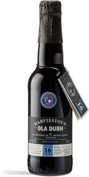 Пиво Harviestoun Ola Dubh 16 ХАРВИСТОН Ола Ду 16  стекло  330 мл