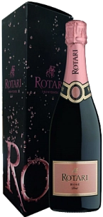 Вино Mezzacorona Rotari Rose Brut gift box Медзакорона Ротари Розе Брют в подарочной упаковке 2020 750 мл