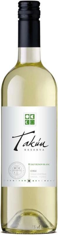 Вино  Takun  Sauvignon Blanc Reserva  2019 750 мл