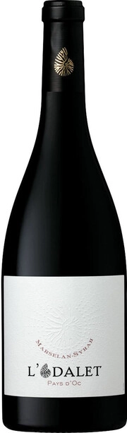Вино   L'Odalet    Marcelan-Syrah  ЛʹОдале Марселан Сира   750 мл