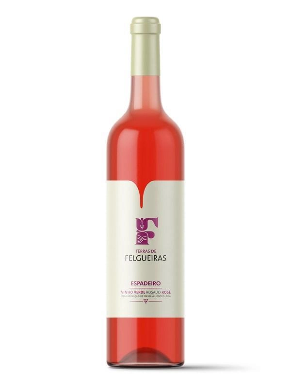 Вино Vinho Verde Caves de Felgueiras Rosе Espadeiro Кавеш ди Фелгейраш Эшпадейру Розе 750 мл
