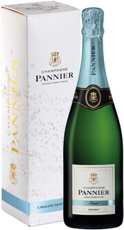 Шампанское Champagne Pannier Exact  Extra-Brut Champagne AOC gift box 750 мл
