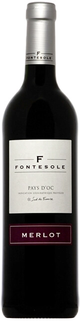 Вино  Fontesole  Merlot  Pays d'Oc    750 мл