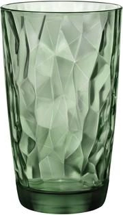 Набор Bormioli Rocco Diamond Cooler Forest Green Set of 3 pcs  Бормиоли Рокко  Бормиоли Даймонд Кулер Зеленый набор из 3 шт х 470 мл