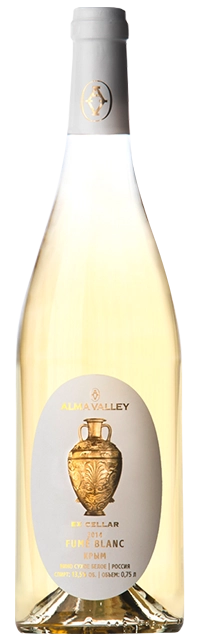 Вино  Alma Valley Fume Blanc Альма Валей Фюме Блан 2014  750 мл