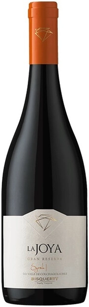Вино Bisquertt La Joya Gran Reserva Syrah Colchagua Valley DO red  2021  750 мл