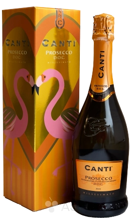 Игристое вино Canti Prosecco  2022  gift box  750 мл