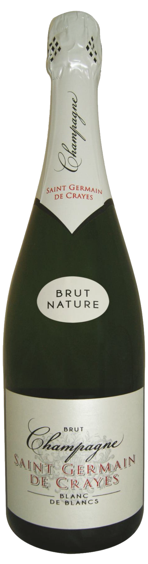 Шампанское  Saint Germain de Crayes Blanc de Blancs Brut  Nature 750 мл