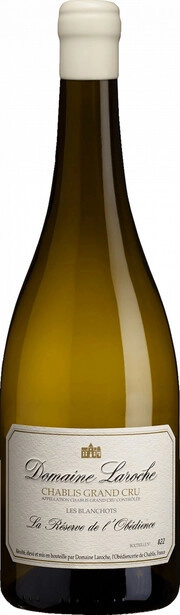 Вино Domaine Laroche   Chablis Grand Cru Les Blanchots Reserve de l'Obedience  2017 750 мл