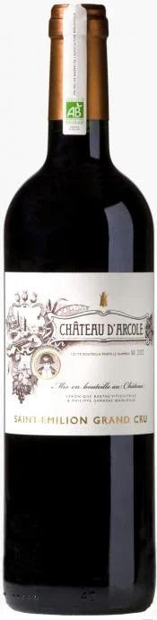 Вино  Château d'Arcole (bio) Шато д’Арколь (органическое) 2012 750 мл