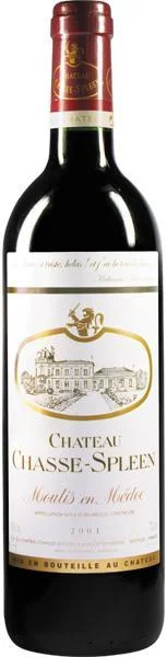 Вино Chateau Chasse Spleen Moulis-en-Medoc AOC Cru Bourgeois 2007 Шато Шасс Сплин (Мулис-ан-Медок) Крю Буржуа