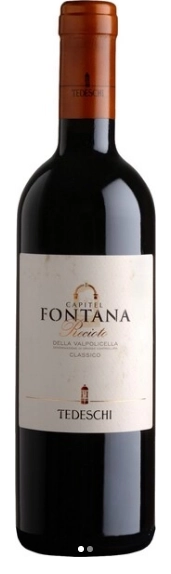 Вино Tedeschi Capitel Fontana Recioto della Valpolicella DOC Classico  2019 750 мл  14,5%