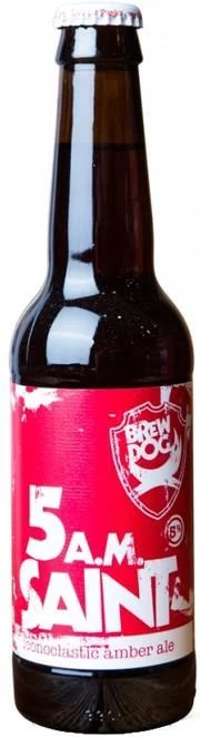 Пиво BrewDog Five AM Saint БрюДог Файв АМ Сэйнт 330 мл