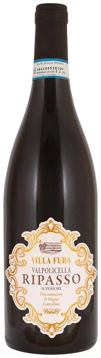 Вино   Villa Fura Valpolicella Ripasso Superiore Вилла Фура Вальполичелла Рипассо 2019  750мл