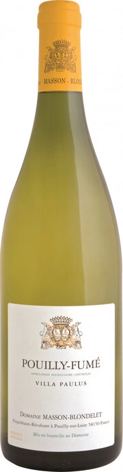 Вино Domaine Masson-Blondelet  Pouilly-Fume Villa Paulus  2019 750 мл