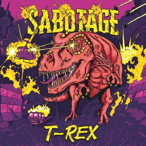 Пиво Sabotage  T-Rex   Саботаж  Тирекс   ж/б  500 мл