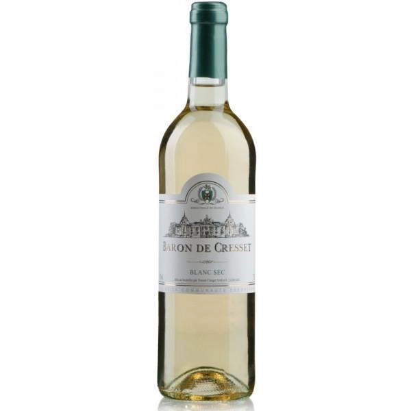 Вино Francois Martenot  Baron de Cresset white semi sweet  750 мл