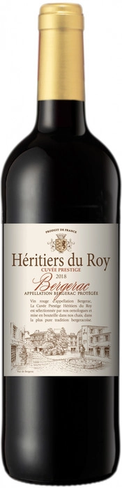 Вино   Heritiers du Roy" Cuvee Prestige  Rouge  Эритье дю Рой Кюве Престиж  Красное  2018  750 мл