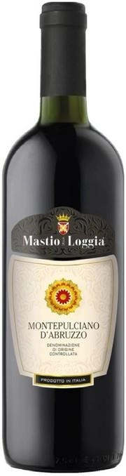 Вино Mastio della Loggia Montepulciano d'Abruzzo DOC  Мастио делла Лоджа Монтепульчано д'Абруццо 750 мл