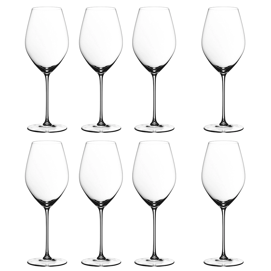 Набор из 8 бокалов  Riedel Vinum Champagne Wine Glass  set of 2 glasses Ридель Винум Шампань Вайн Глас 445 мл