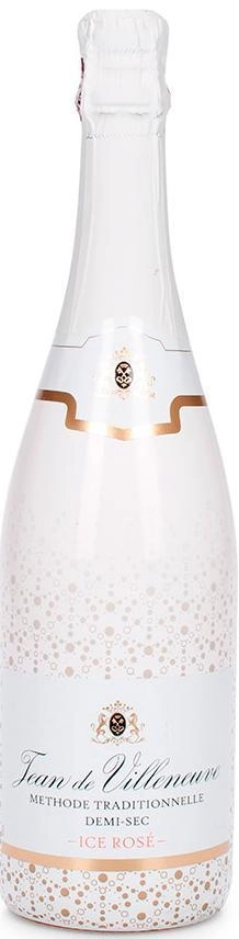 Игристое вино  Veuve Ambal Ice Rosé Demi-Sec Jean de Villeneuve  750 мл