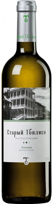 Вино  Old Tbilisi Alazani White 2019 750 мл