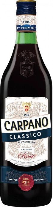 Вермут Carpano Classico 2020 1000 мл 16%