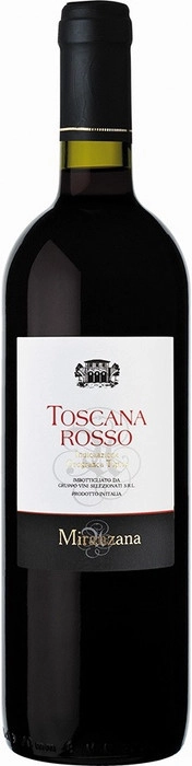 Вино Miranzana  Toscana Rosso IGT Миранцана  Тоскана Россо 750 мл