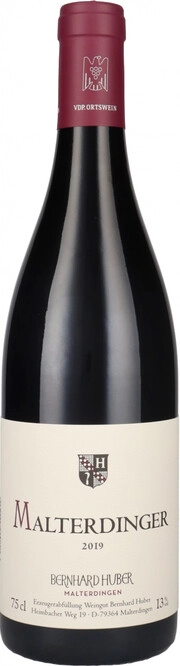 Вино Bernhard Huber Malterdinger Spatburgunder red dry  2019 750 мл