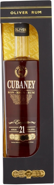 Ром  Cubaney  Exquisito  21 Anos  gift box   700 мл