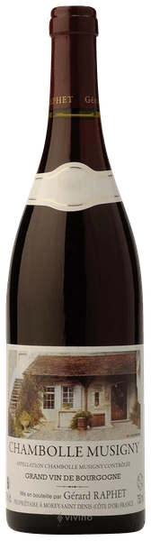 Вино Gérard Raphet Chambolle-Musigny  2018 750 мл 13%