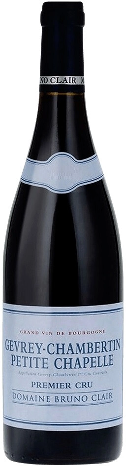 Вино Domaine Bruno Clair  Gevrey-Chambertin Petite Chapelle  2018  750 мл