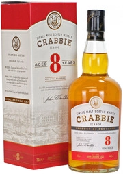 Виски Crabbie 8 Years Old  gift box  700 мл