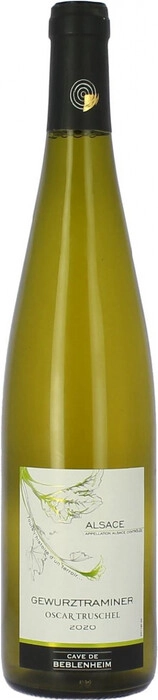 Вино Cave de Beblenheim   Oscar Truschel  Gewurztraminer, Alsace AOC  2020  750 мл  14 %
