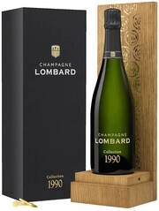 Шампанское Champagne Lombard Collection gift box  1990  750 мл 12,5%