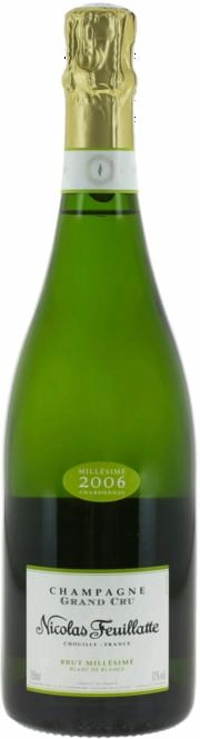 Шампанское Nicolas Feuillatte Grand Cru Brut Blanc de Blancs Chardonnay  2011 750 мл