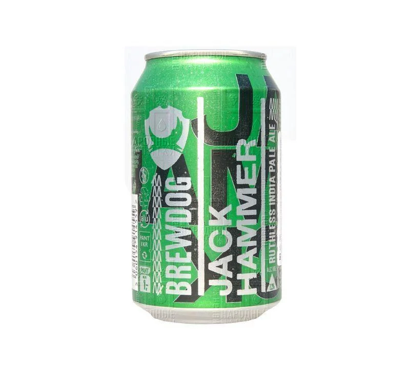 Пиво Brewdog Jack Hammer /Брюдог "Джек Хаммер" 330 мл ж/б