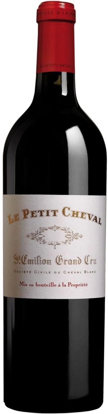 Вино Le Petit Cheval Saint Emilion Grand Cru AOC Ле Пти Шеваль 2019 750 мл 14,5%