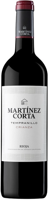 Вино Martinez Corta, Tempranillo Crianza, Rioja DOC  Мартинес Корта  Темпранильо Крианса  750 мл  14 %