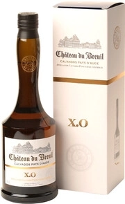 Кальвадос Chateau du Breuil XO Pays d'Auge AOC  gift box 40%  700 мл