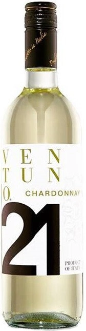 Вино  Ventuno 21  Chardonnay   2021  750 мл