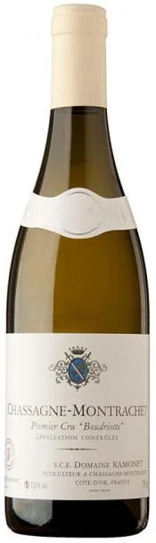 Вино Chassagne-Montrachet 1-er Cru AOC  Le Boudriotte Домен Рамоне Шассань-Монраше Премьер Крю Ле Будриот  2011  750 мл