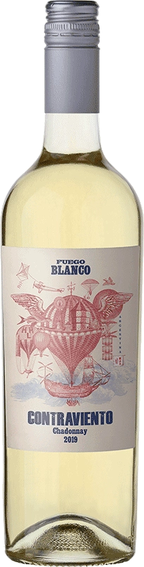 Вино Fuego Blanco Contraviento Chardonnay    750 мл
